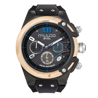 МЪЖКИ ЧАСОВНИК MULCO С ЧЕРНО IP ПОКРИТИЕ И ROSE GOLD IP - MW3-14021-023