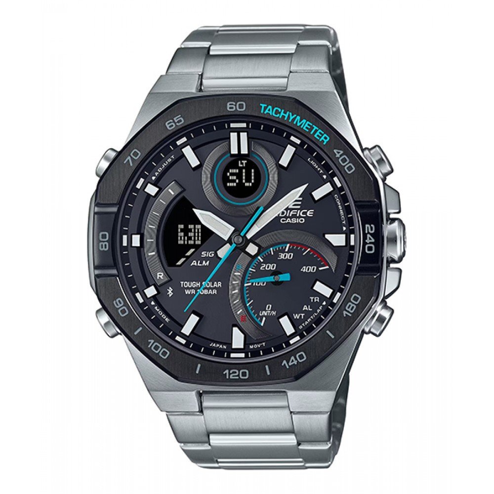 МЪЖКИ ЧАСОВНИК CASIO EDIFICE SOLAR BLUETOOTH-ECB-950DB-1AEF