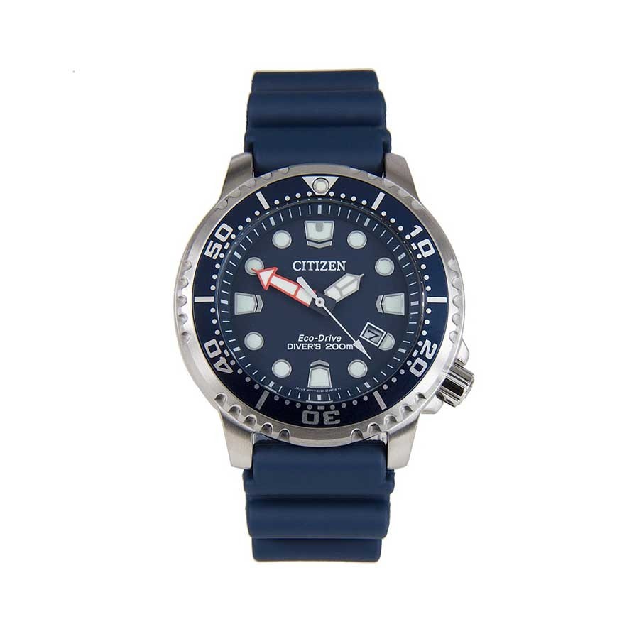 МЪЖКИ ЧАСОВНИК CITIZEN Promaster-Marine Blue Dial Blue Rubber Men's Watch BN0151-17L
