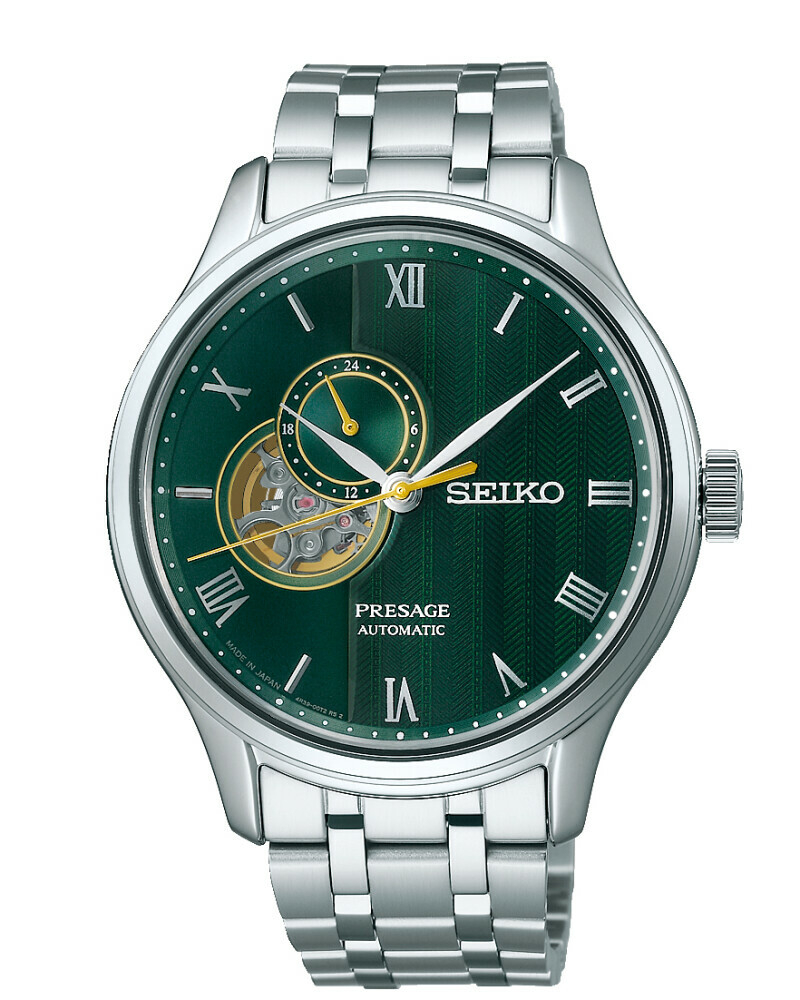 МЪЖКИ ЧАСОВНИК SEIKO PRESAGE ‘JAPANESE ZEN GARDENS’ IN FERN GREEN SSA463J1