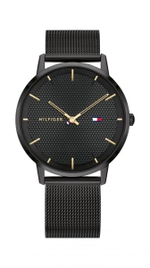 МЪЖКИ ЧАСОВНИК TOMMY HILFIGER  JAMES С ЧЕРНО PVD - 1791870