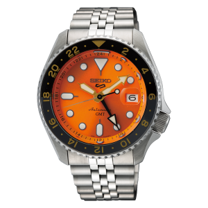 МЪЖКИ ЧАСОВНИК SEIKO -Seiko 5 Sports ‘Mikan Orange’ GMT SKX Re-Interpretation – SSK005K1