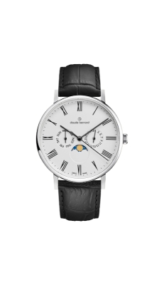 МЪЖКИ ЧАСОВНИК CLAUDE BERNARD С ФАЗИ НА ЛУНАТА - 40004 3 BR