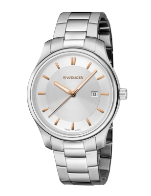 WENGER - ДАМСКИ ЧАСОВНИК С ROSE GOLD ИНДЕКС - 01.1421.105