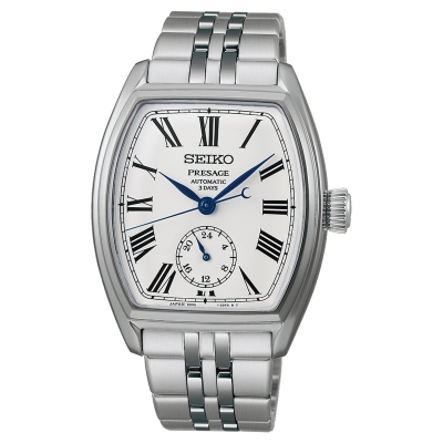 УНИСЕКС ЧАСОВНИК SEIKO PRESAGE CLASSIC SERIES ENAMEL ‘TONNEAU’ SPB537J1