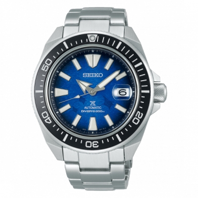 МЪЖКИ ЧАСОВНИК SEIKO PROSPEX SAVE THE OCEAN MANTA RAY SAMURAI DIVER'S AUTOMATIC SRPE33K1